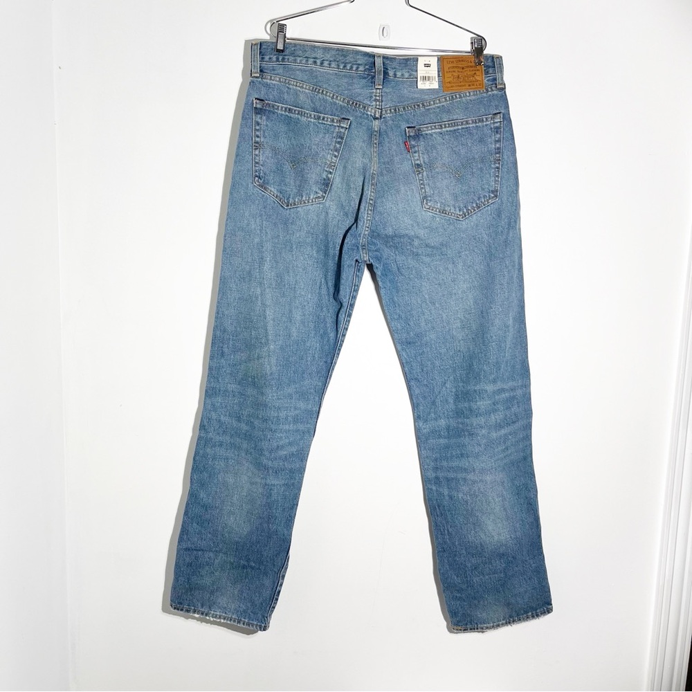NWT Levi's 50s Straight Denim Jeans Medium Rinse Blue Size 36 - Picture 5 of 11